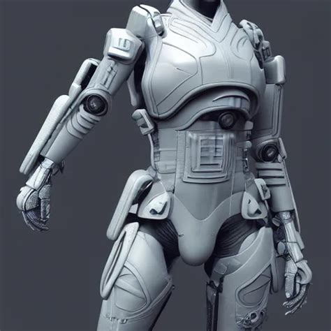 A Futuristic Tactical Gear Design By Olivia Black Stable Diffusion