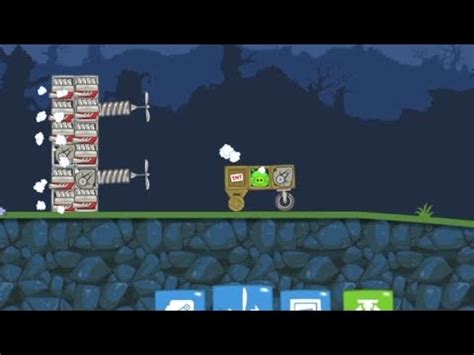 Bad Piggies Trip Hazard Launcher Youtube