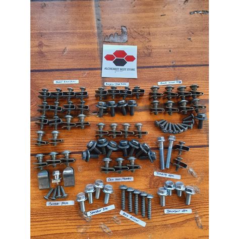 Jual Baut Scoopy Karbu Full Set Baud Honda Scoopy Karbu Full Body