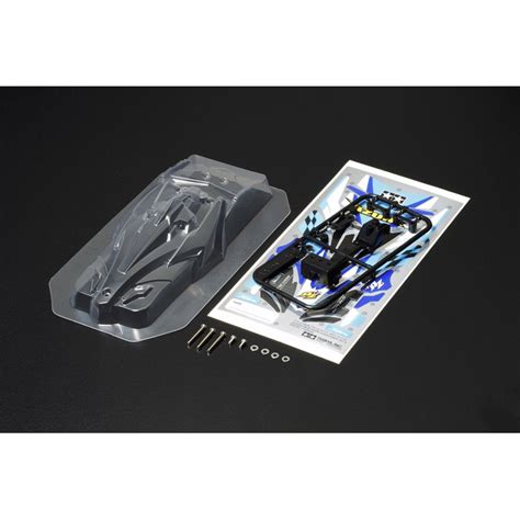 Tamiya Mini 4WD Avante MK III Azure Clear Body Set II 95016 Shopee