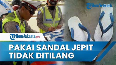 Tak Ada Penilangan Korlantas Tegaskan Hanya Imbau Pemotor Jangan Pakai