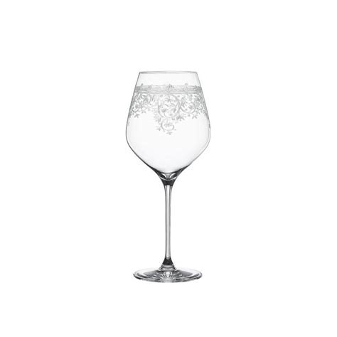 Spiegelau Set de 2 verres à vin de Bourgogne Arabesque 00