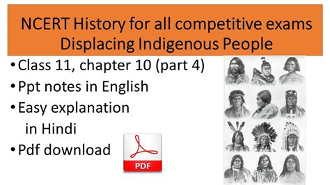 Class 11 History Chapter 10 Displacing Indigenous Peoples Part 4