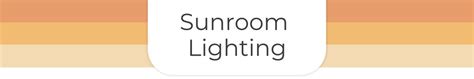 Sunroom Lighting - Call Southern Lights Today