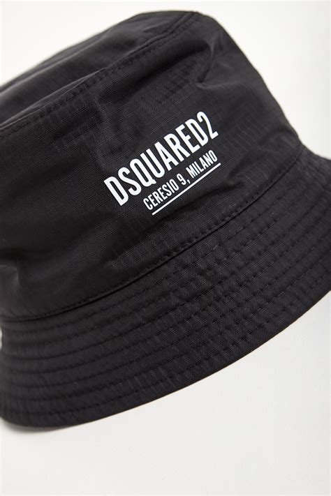 Bucket Hat Damski Dsquared Czarny Ham Sklep Velpa Pl