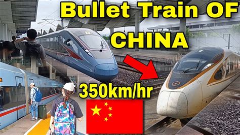 Bullet Train Of China Traveling World Fastest Bullet Train In China