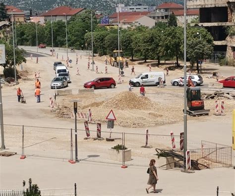 Radovi Na Izgradnji Dvotra Nog Turbo Rotora Na Panskom Trgu U Punom Jeku