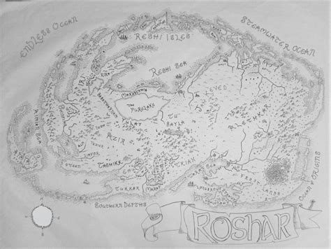 Map of Roshar : r/brandonsanderson