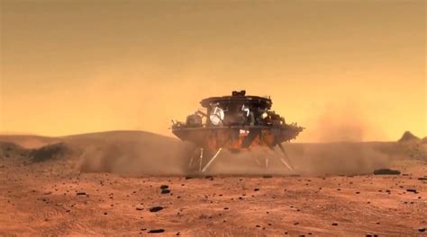 Chinas 1st Mars Rover Zhurong Lands On The Red Planet Space