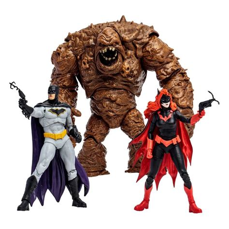 Dc Multiverse Action Figures Multipack Clayface Batman And Batwoman Dc