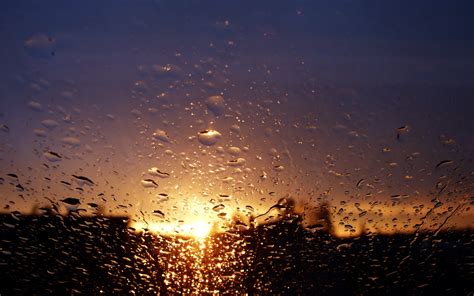 Wallpaper Sunlight Sunset Night Reflection Sky Rain Sunrise