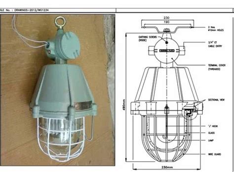 Sudhir Aluminium Flameproof Explosion Proof Well Glass For Industrial