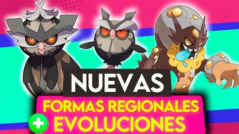 NUEVAS FORMAS REGIONALES Y EVOLUCIONES POKÉMON QUE DEBEN EXISTIR YouTube