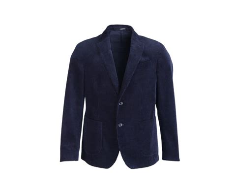 Blazer Velours Homme Marine L Andrus Bexley