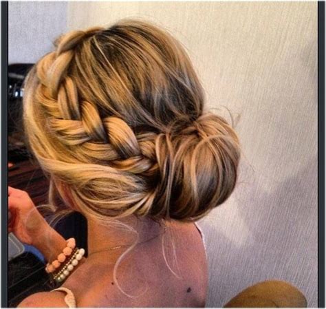 15 Braided Bun Updos Ideas Popular Haircuts