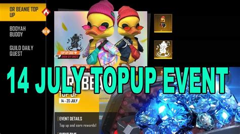 FREE FIRE 14 JULY TOP UP EVENT NEW TOPUP EVENT FREE FIRE NEXT TOPUP