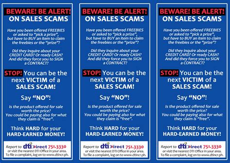 Public warned of SALES SCAMS - Bukidnon Online