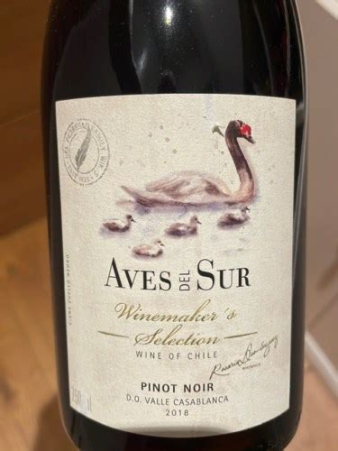 Aves Del Sur Winemaker S Selection Pinot Noir Vivino Danmark