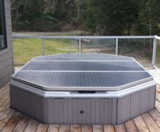 Above Ground Spas | Be-Lite Aluminum Spa Covers