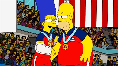 Homero Y Marge Ganan Los Juegos Olimpicos Los Simpsons Capitulos