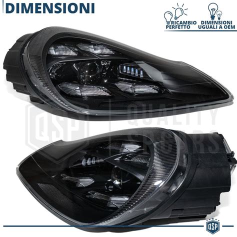 2 LED HEADLIGHTS For Porsche CAYENNE I Facelift 2007 10 APPROVED