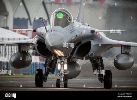 Mont De Marsan France May 17 2019 French Air Force Dassault Rafale Fighter Jet Plane