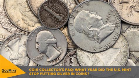 What Year Did the U.S. Mint Stop Putting Silver in Coins?