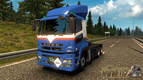 Mitsubishi Fuso Super Great Truck For Euro Truck Simulator