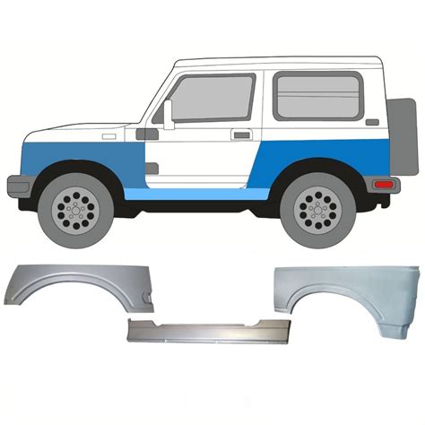 Suzuki Samurai Vorne Kotfl Gel Reparaturblech Hinten