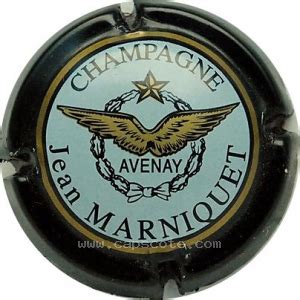 Capsule De Champagne Marniquet Jean Aile Sans Inscription Sur Contour