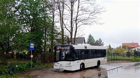 Czerwony Ikarus Solaris Urbino 8 9 III LE 3801 Linia 201 YouTube