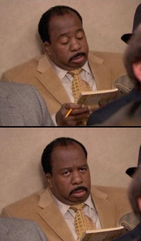 Stanley Hudson Blank Template Imgflip