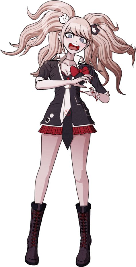 Image Junko Enoshima Fullbody Sprite 9 Png Danganronpa Wiki Fandom Powered By Wikia