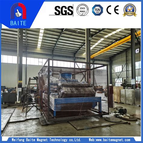 Mm Belt Coal Feeding System Magnetic Separator Machine For Thermal