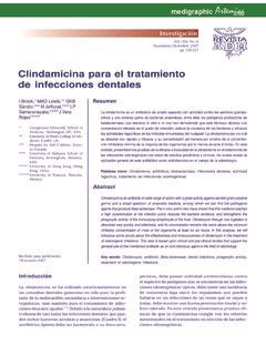 Clindamicina Para El Tratamiento De Infecciones Clindamicina Para