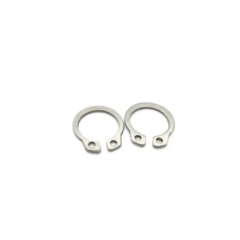 Stainless Steel Metric External Retaining Ring Circlip For Shaft