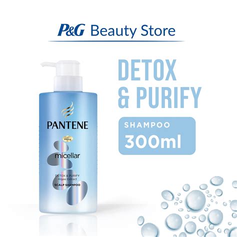 Pantene Detox Purify Micellar Shampoo 300ml Lazada PH