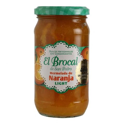 Mermelada El Brocal Naranja Light X 400 Gr SuperUno