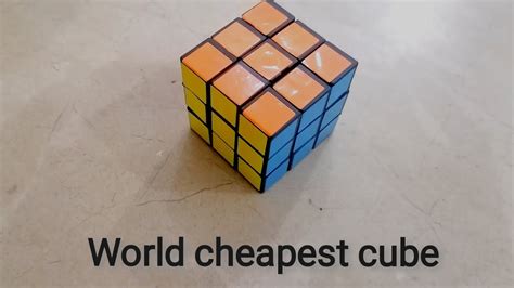 World Cheapest Cube Unboxing YouTube