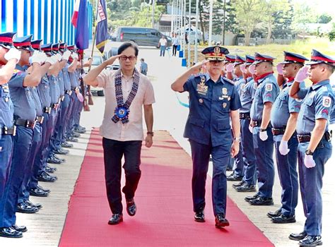 Abalos Leads Pnp Local Officials In The Inauguration Of The P M