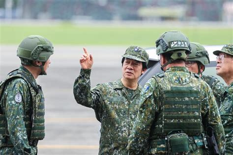 上任首次漢光演習 賴清德穿軍裝視導 美中台關係 台灣 世界新聞網