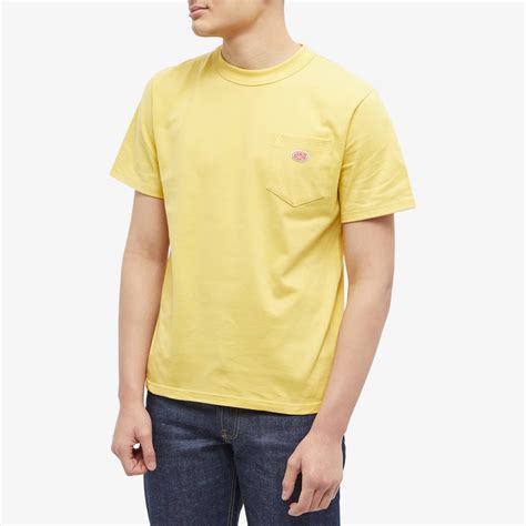 Armor Lux Logo Pocket T Shirt Yellow End Kr