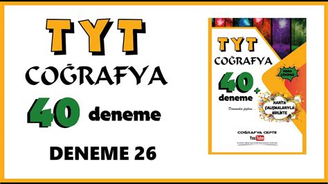 Tyt Co Rafya Deneme Tyt Co Rafya Denemeler Youtube