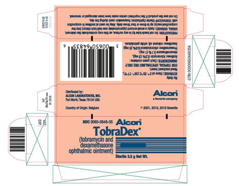 Buy Tobramycin And Dexamethasone Tobradex 3 1 Mgg Mgg From Gnh