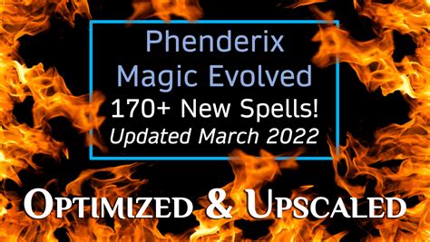 Phenderix Magic Evolved K Upscaled Textures At Skyrim Special