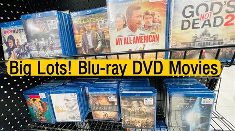 BIG LOTS BLU RAY DVD MOVIES SFROM 2 50 Only YouTube