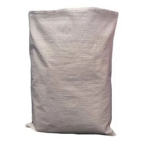 White HDPE Flour Packing Bag Capacity 50Kg For Flour Packaging At Rs