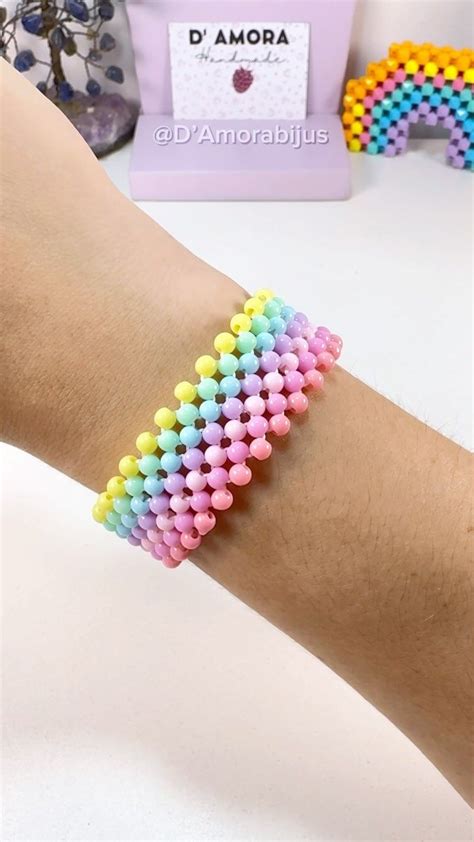 Danielly Maciel On Instagram Pulseira Entrela Ada Coloridinha