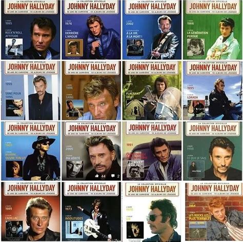 Collection Officielle Johnny Hallyday Ans De Carri Re Albums