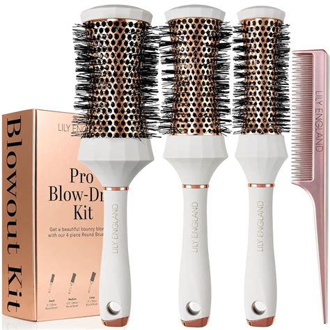 Lily England Runde Haarb Rste Set St Ck Professional Blow Dry Kit